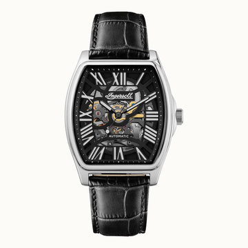 Ingersoll California Black Dial Automatic Leather Men’s Watch | I14202